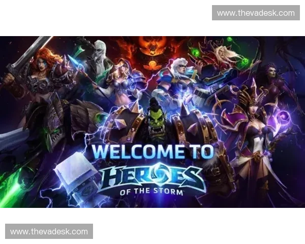 风暴英雄正式开测 引爆全球玩家热潮 开启全新英雄对决时代
